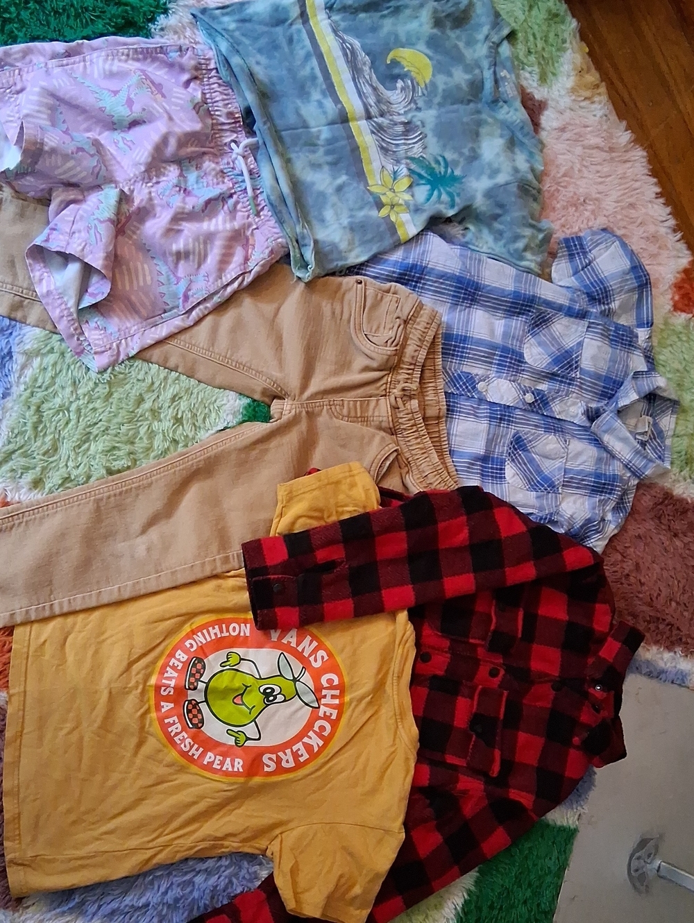 Boys Size 4-5T Bundle Shirts, Jacket & Pants